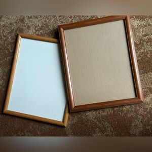 Wooden frames (2) set